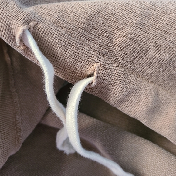 American Apparel Small French Terry Cropped Sweater Brown - Picture 8 of 8